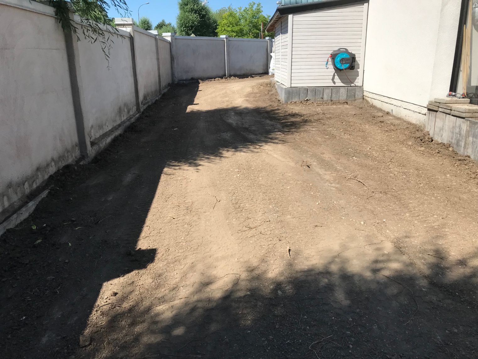 läggning av gräsmatta